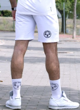 PANTALON CORTO  LEGEND WHITE - Fitnessstore 2