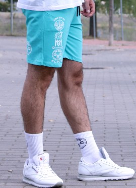 PANTALON CORTO LEGEND TURQUESA - Fitnessstore