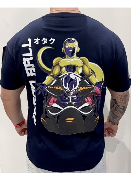 CAMISETA NEW OVERSIZE YELLOW FREEZER DRAGON BALL DE MR GYM - FITNESSSTORE.ES