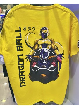 CAMISETA NEW OVERSIZE YELLOW FREEZER DRAGON BALL DE MR GYM - FITNESSSTORE.ES