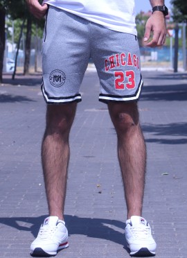 PANTALON CORTO NEW WHITE  CHICAGO - Fitnessstore