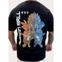 CAMISETA NEW OVERSIZE BLACK GOTEN DE DRAGON BALL DE MR GYM - FITNESSSTORE.ES