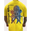 CAMISETA NEW OVERSIZE YELLOW GOTEN DE DRAGON BALL DE MR GYM - FITNESSSTORE.ES