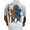 CAMISETA NEW OVERSIZE WHITE GOTEN DE DRAGON BALL DE MR GYM - FITNESSSTORE.ES