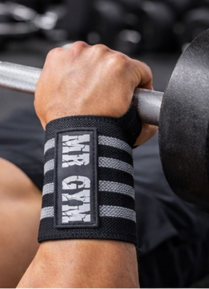 MUÑEQUERAS POWER BLUE DE MRGYM - Fitnessstore