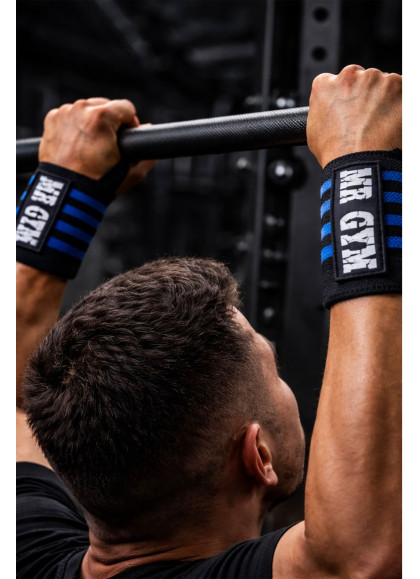 MUÑEQUERAS POWER BLUE DE MRGYM - Fitnessstore