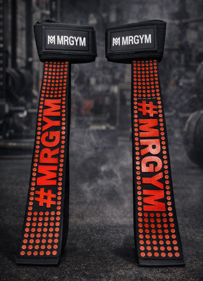 STRAPS REFORZADOS ANTIDESLISANTES RED DE MRGYM - Fitnessstore