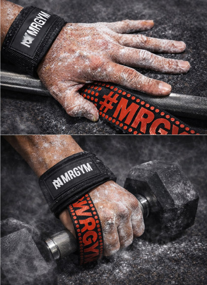 STRAPS REFORZADOS ANTIDESLISANTES RED DE MRGYM - Fitnessstore