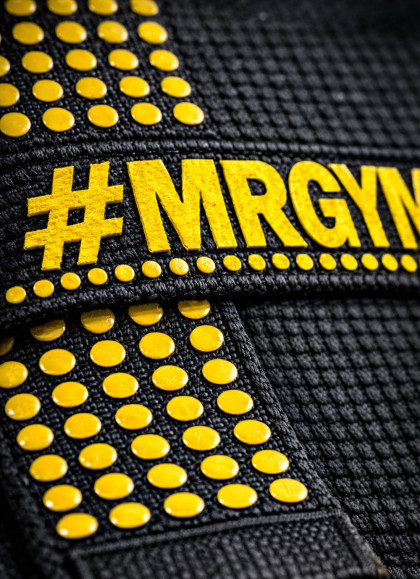 STRAPS REFORZADOS CON ANTIDESLISANTES YELLOW DE MR GYM - Fitnessstore