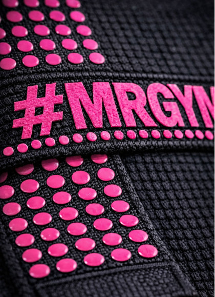 STRAPS REFORZADOS ANTIDESLISANTES PINK DE MRGYM - Fitnessstore