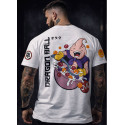 CAMISETA NEW OVERSIZE WHITE MAJIN BOO CEREALES DRAGON BALL DE MR GYM - FITNESSSTORE.ES