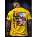 CAMISETA NEW OVERSIZE YELLOW VILLAINS DRAGON BALL DE MR GYM - FITNESSSTORE.ES