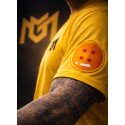 CAMISETA OVERSIZE KRILLIN DRAGON BALL AMARILLO-MR GYM - FITNESSSTORE.ES