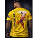 CAMISETA OVERSIZE KRILLIN DRAGON BALL AMARILLO-MR GYM - FITNESSSTORE.ES