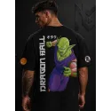 CAMISETA OVERSIZE PICCOLO DRAGON BALL NEGRA - MR GYM  - FITNESSSTORE.ES