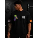 CAMISETA OVERSIZE PICCOLO DRAGON BALL NEGRA - MR GYM  - FITNESSSTORE.ES