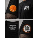 CAMISETA OVERSIZE PICCOLO DRAGON BALL NEGRA - MR GYM  - FITNESSSTORE.ES
