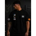 CAMISETA OVERSIZE BULMA DRAGON BALL NEGRA-MR GYM - FITNESSSTORE.ES
