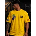 CAMISETA OVERSIZE PICCOLO DRAGON BALL AMARILLA-MR GYM