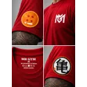 CAMISETA OVERSIZE BULMA DRAGON BALL ROJA-MR GYM