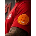CAMISETA OVERSIZE PICCOLO DRAGON BALL ROJA-MR GYM