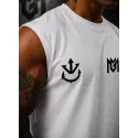 CAMISETA SIN MANGAS VEGETA GRAY – MR GYM