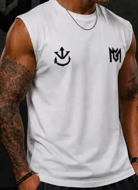 CAMISETA SIN MANGAS MAJIN BOO GRAY – MR GYM 2