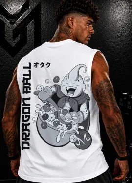CAMISETA SIN MANGAS  MAJIN BOO – MR GYM