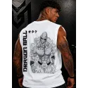 CAMISETA SIN MANGAS MAJIN BOO GRAY – MR GYM