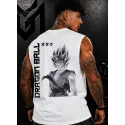 CAMISETA SIN MANGAS GOKU ULTRA INSTINTO GRAY – MR GYM