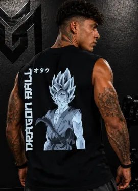 CAMISETA SIN MANGAS GOKU ULTRA INSTINTO GRAY – MR GYM
