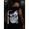 CAMISETA SIN MANGAS MAJIN BOO CEREALES GRAY – MR GYM