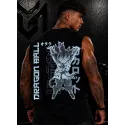 CAMISETA SIN MANGAS GOKU GT GENKIDAMA GRAY – MR GYM
