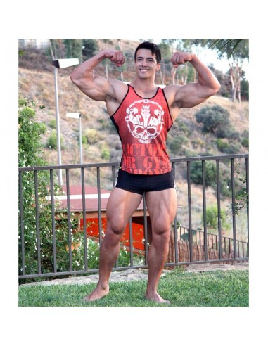 CAMISETA SKULL FACTORY RED