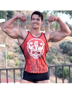 CAMISETA SKULL FACTORY RED