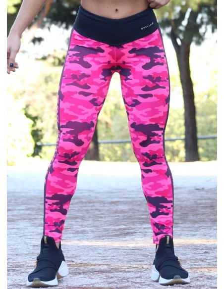 CAMUFLAJE FUCSIA NEÓN - Fitnessstore