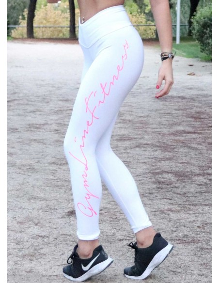 MALLA HARDCORE CRACKED White & Fucshia - Fitnessstore