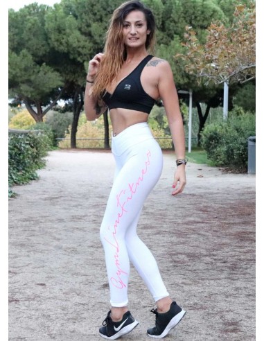 MALLA HARDCORE CRACKED White & Fucshia - Fitnessstore