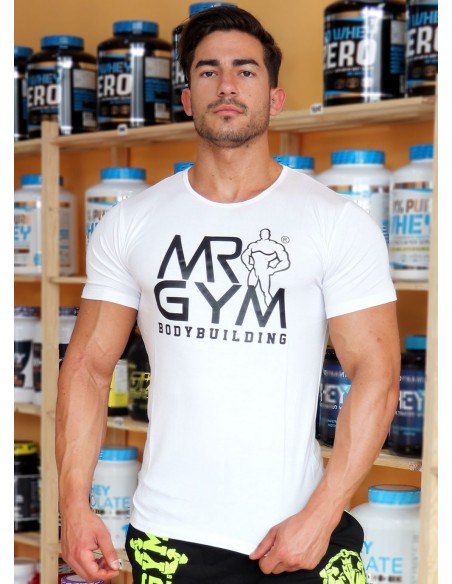 CAMISETA TEAM BODYBUILDING WHITE - FITNESSSTORE