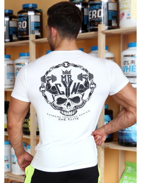 CAMISETA TEAM BODYBUILDING WHITE - FITNESSSTORE