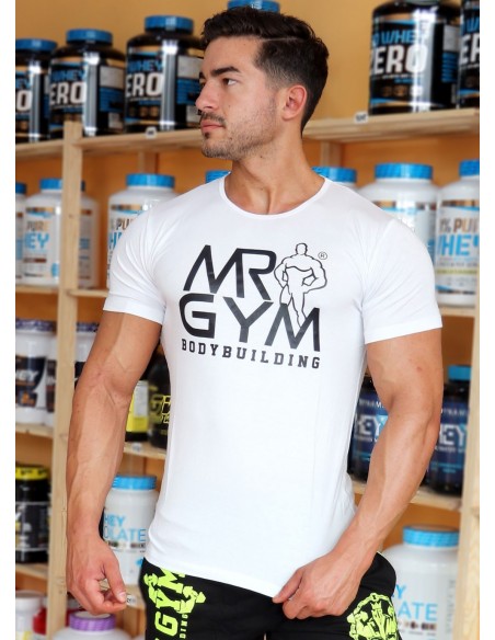 CAMISETA TEAM BODYBUILDING WHITE - FITNESSSTORE