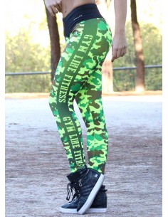 MALLA CAMUFLAJE VERDE - Fitnessstore