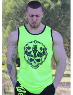 CAMISETA WAFER AMARILLO NEON - FITNESSSTORE 2