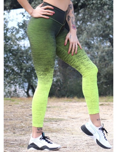 MALLAS FITNESS DEGRADE YELLOW - Fitnessstore