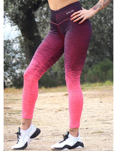 LAS MALLAS DEGRADE FUCSHIA  - Fitnessstore