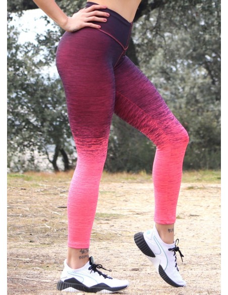 LAS MALLAS FITNESS DEGRADE FUCSHIA  - Fitnessstore