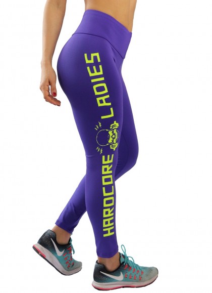 MALLA HARDCORE CRACKED  PURPLE & YELLOW