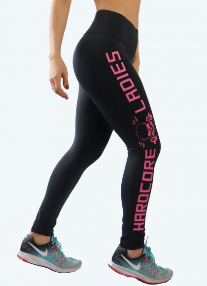 MALLA HARDCORE CRACKED BLACK & FUCSHIA - Fitnessstore