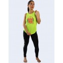 CAMISETA WAFER FEM AMARILLO NEON - Fitnessstore