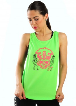 CAMISETA WAFER VERDE NEON - Fitnessstore
